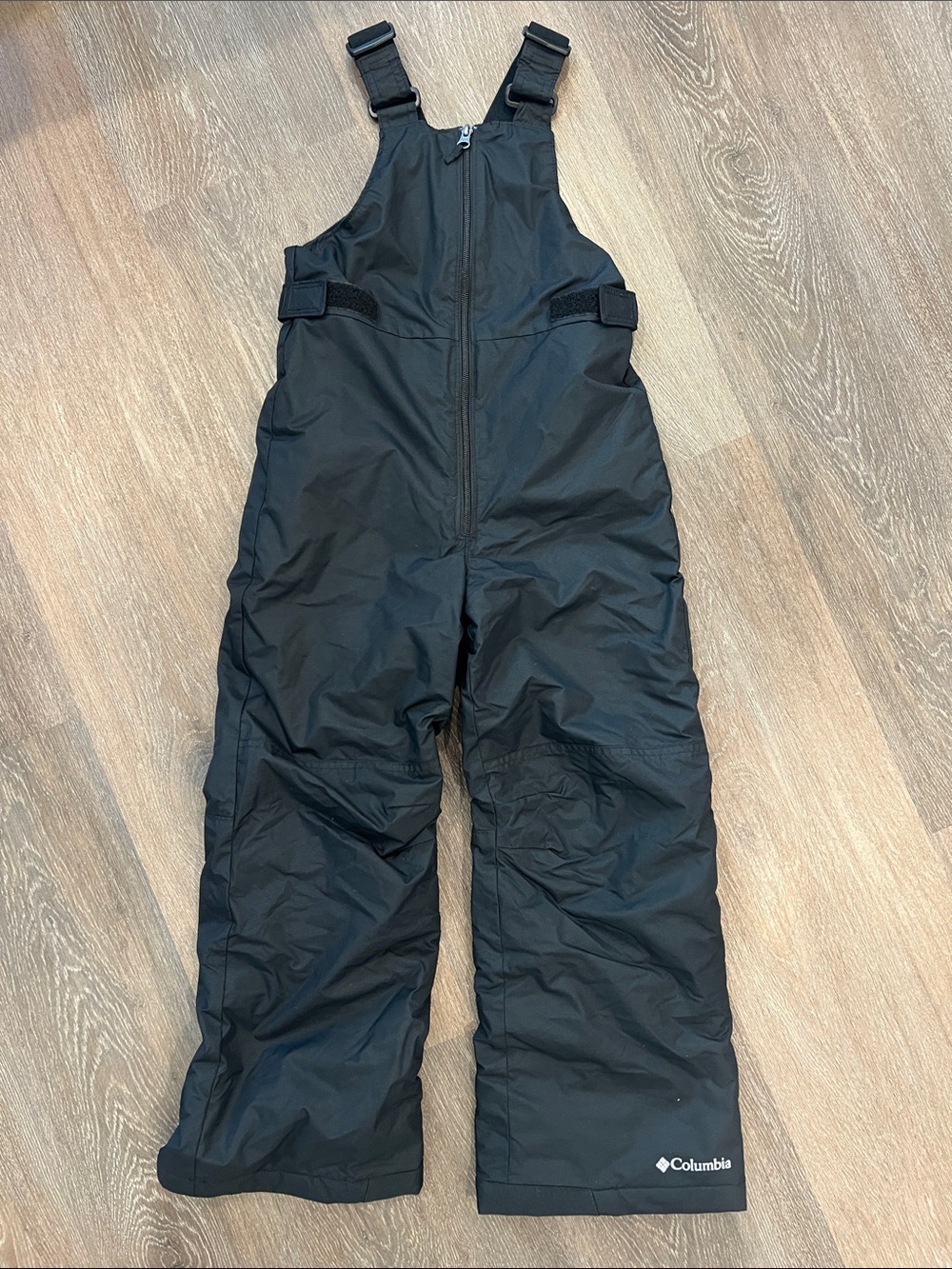 Columbia Black Kids Snow Bib Overalls